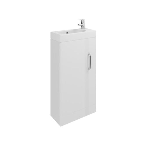 (B100) Roca Victoria Maxi 450mm Base 1 Dr Gloss White