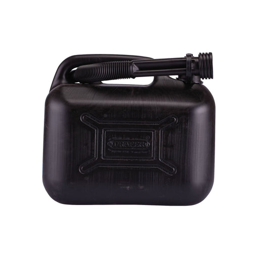 Draper 09053 Plastic Fuel Can, 5L, Black