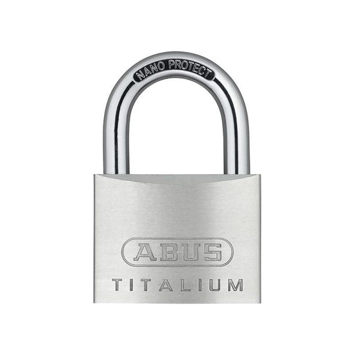 Abus Mechanical 64TI/60mm TITALIUM™ Padlock Keyed Alike KA6607 ABUS Mechanical - RockBottom Northampton 
