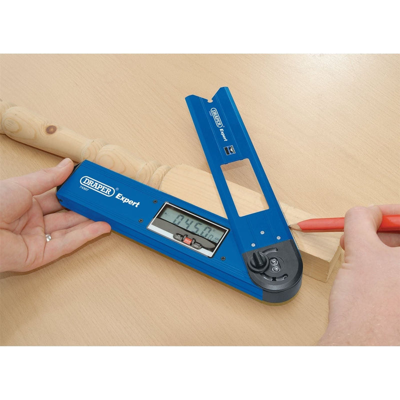 Draper 74307 Draper Expert Digital Angle Finder, 250mm