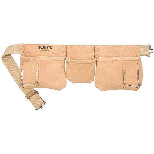 Kuny'S AP-1300 Carpenter's Apron 5 Pocket Suede Leather Kuny's - RockBottom Northampton