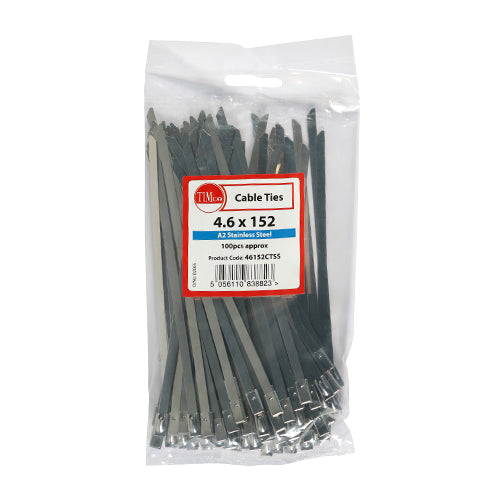 TIMCO Cable Ties A2 Stainless Steel