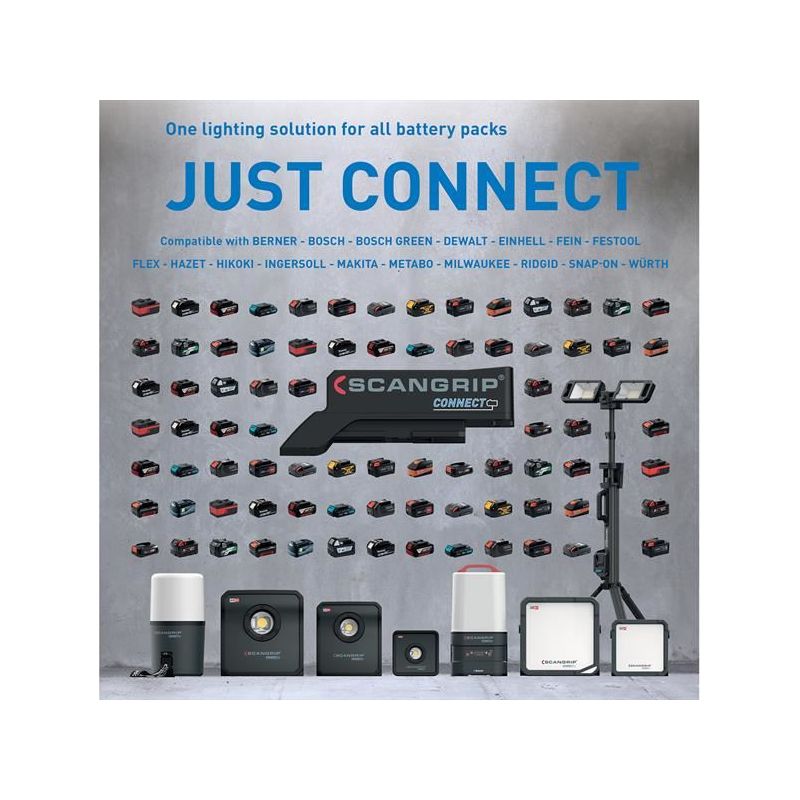 Scangrip® CONNECT DEWALT Connector SCANGRIP® - RockBottom Nothampton
