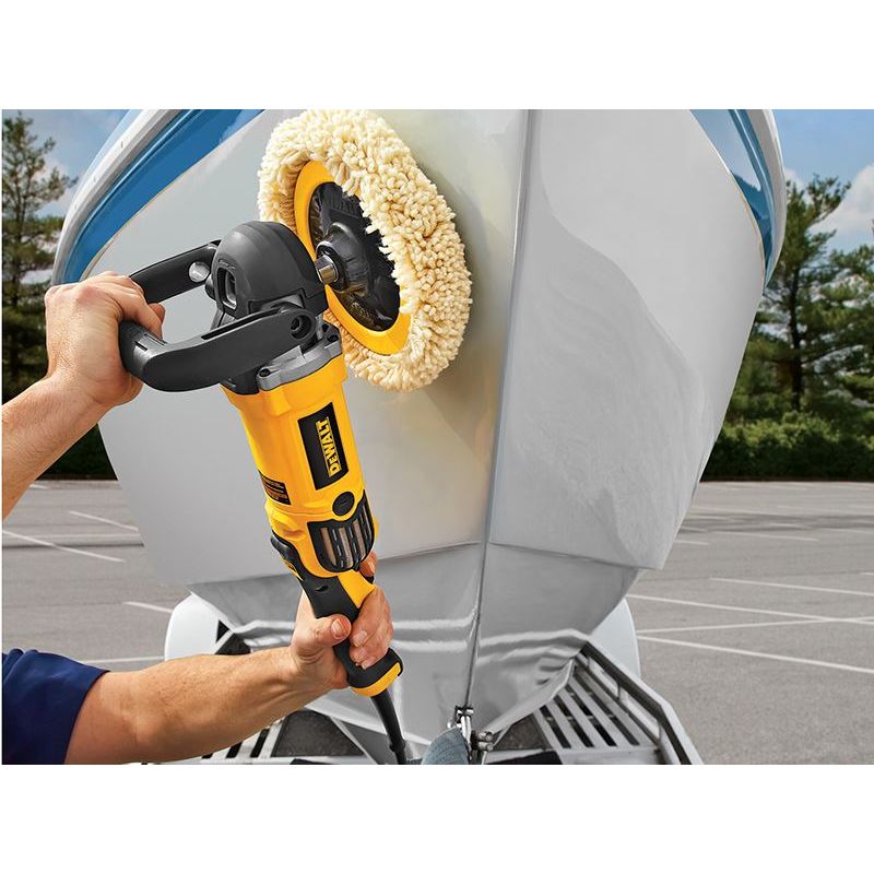Dewalt Power Tools DWP849X Variable Speed Polisher 1250W 240V DeWALT Power Tools - RockBottom Northampton