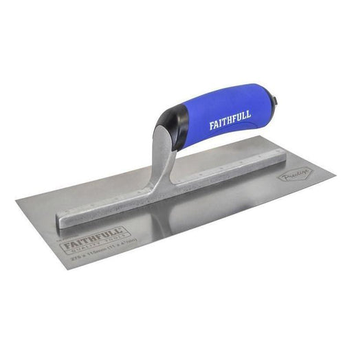 Faithfull Prestige Plastering Trowel 275 x 115mm (11 x 4.1/2in) Faithfull - RockBottom Northampton