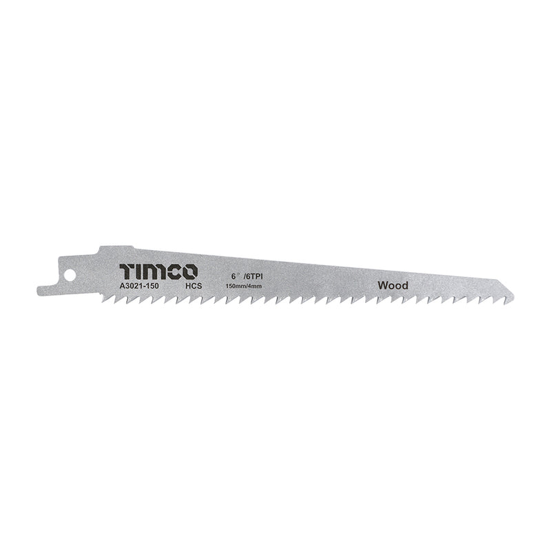 TIMCO Reciprocating Saw Blades Wood Cutting High Carbon Steel - S1531L