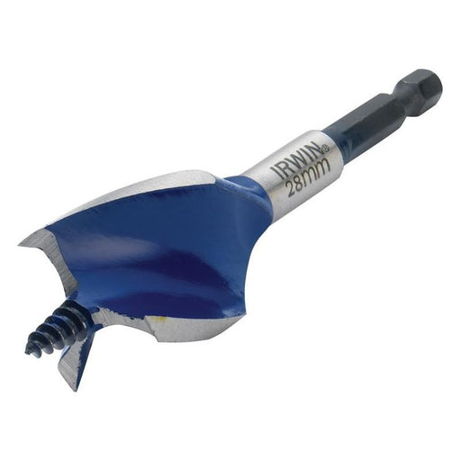 Irwin® Blue Groove 6X Stubby Wood Bit 28 x 100mm IRWIN® - RockBottom Northampton