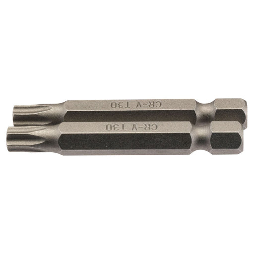 Draper 66491 Draper TX-STAR® Insert Bit, 1/4" Hex, 50mm Long, T30 (Pack of 2)