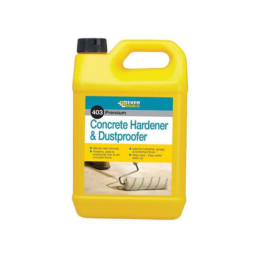Everbuild Sika 403 Concrete Hardener & Dustproofer 5 litre Everbuild Sika - RockBottom Northamptin