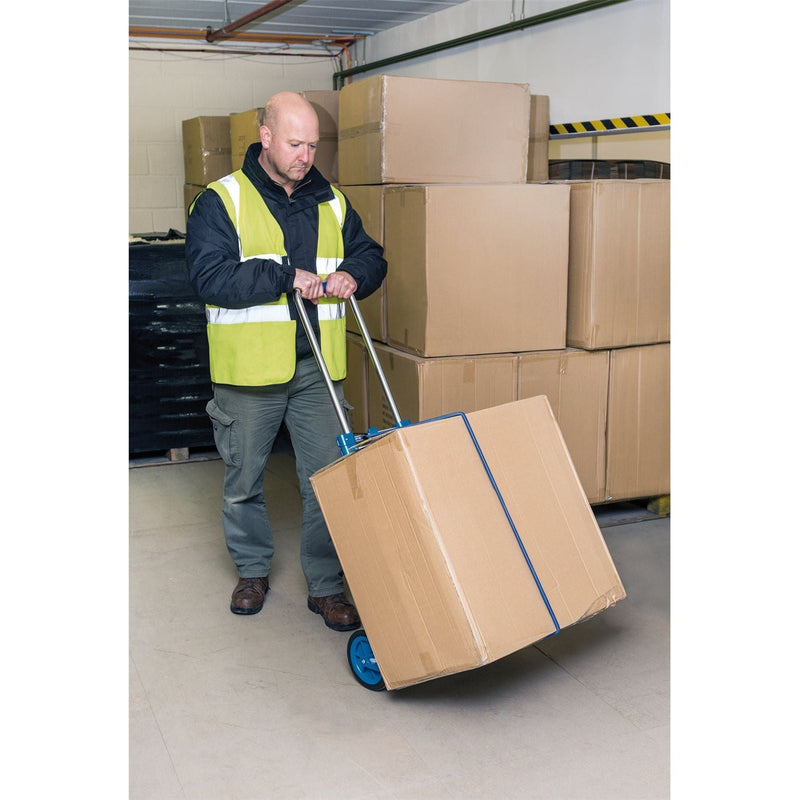 Draper 80805 Heavy Duty Fold Flat Sack Truck, 125kg