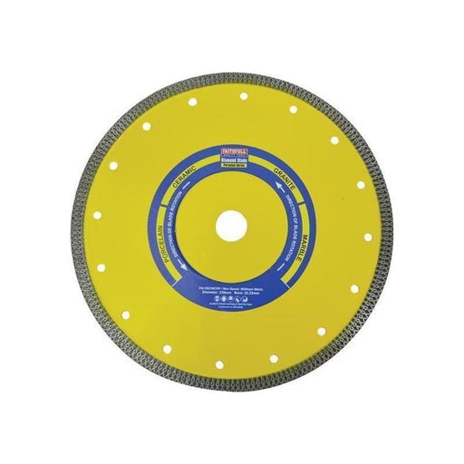 Faithfull Porcelain Diamond Blade 230 x 22.23mm Faithfull - RockBottom Northampton