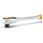Draper Elora Fine Tooth Quick Release Soft Grip Reversible Ratchet, 1/2" Sq. Dr. Draper - Town Tools 