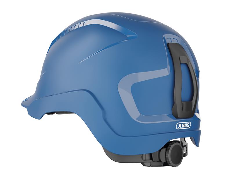 ABUS SCATOR-E Non-Vented Safety Helmet Blue