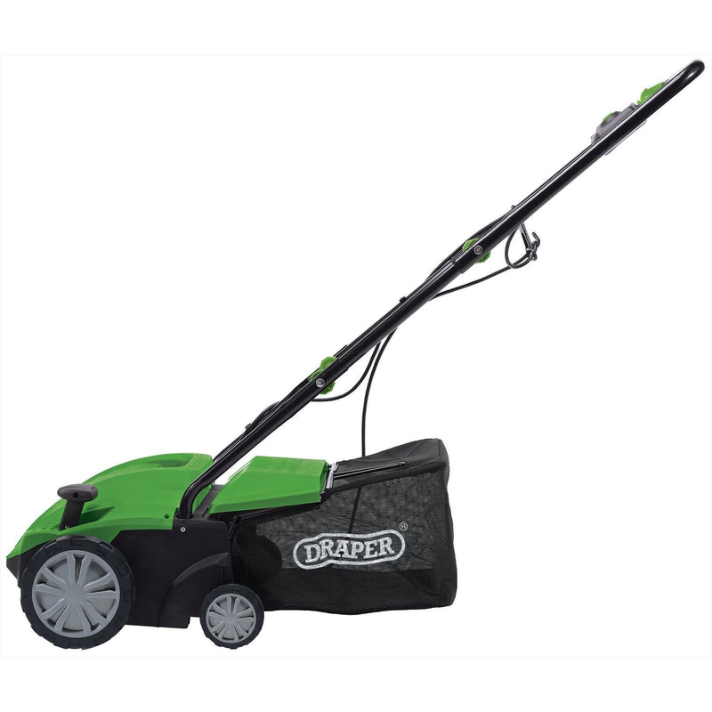 Draper 97921 230V 2-in-1 Lawn Aerator and Scarifier, 320mm, 1500W