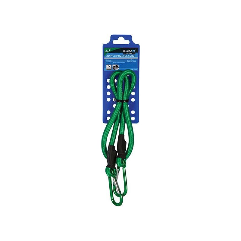 Bluespot Tools Snap Clip Bungee 90cm x 10mm BlueSpot Tools - RockBottom Northampton