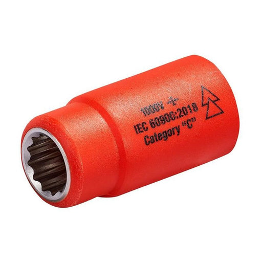 Itl Insulated Insulated 1/2in Drive Socket 17mm ITL Insulated - RockBottom Northampton