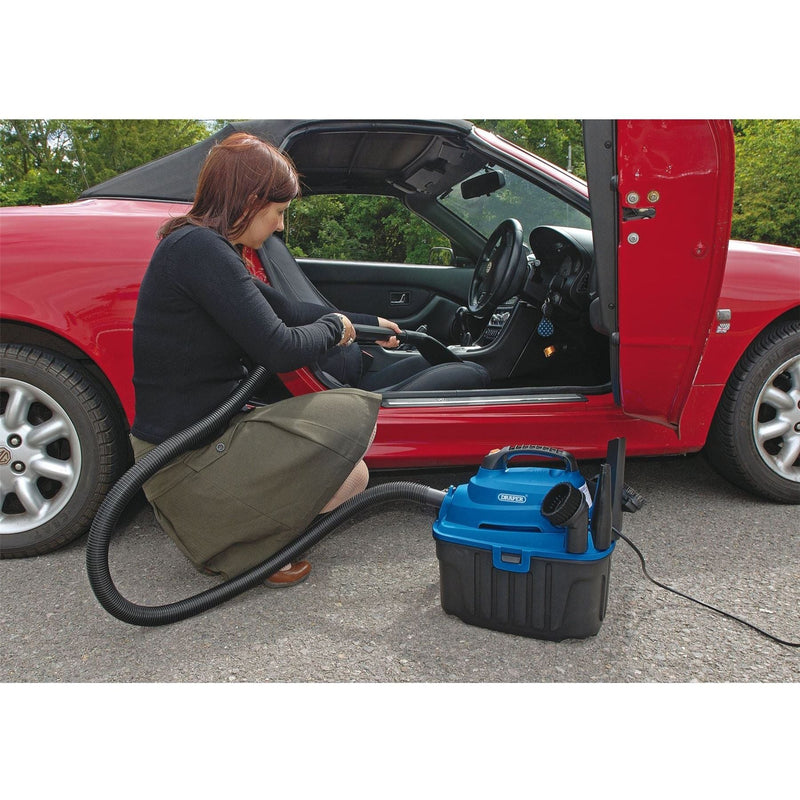 Draper 06489 230V Wet and Dry Vacuum Cleaner, 10L, 1000W
