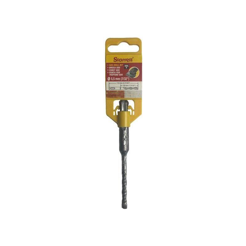 Starrett SDS Plus 2 Point Drill Bit 5.5 x 110mm Starrett - RockBottom Nothampton