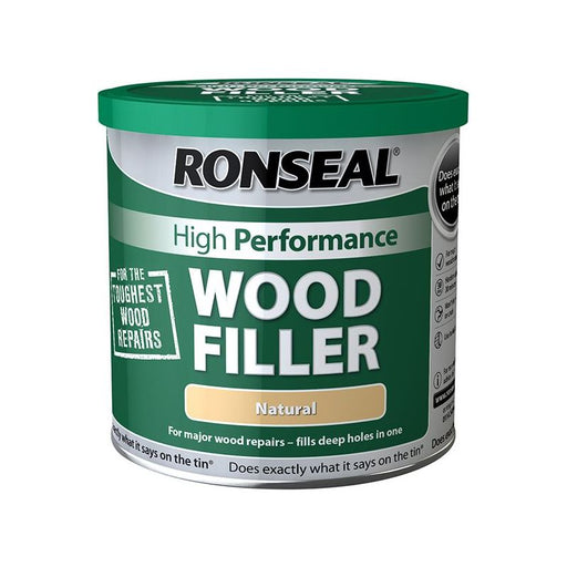Ronseal High-Performance Wood Filler Natural 1kg Ronseal - RockBottom Nothampton