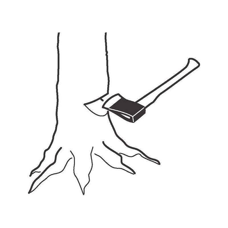Bahco Felling Axe Ash Handle FGS 1.6-810 2.2kg Bahco - RockBottom Northampton