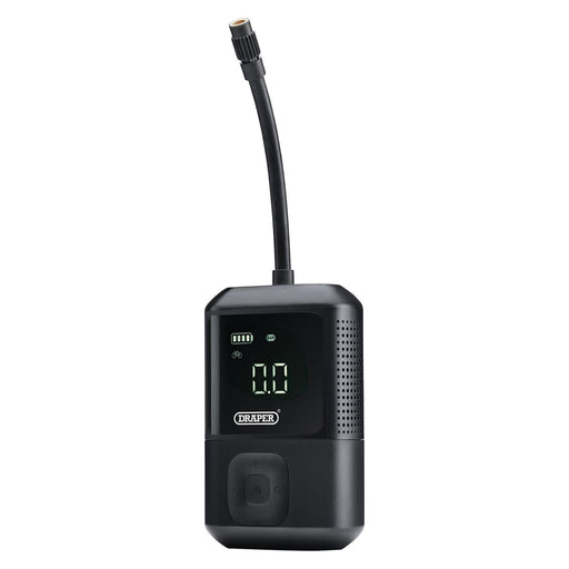 Draper 7.4V Compact Digital Air Compressor Draper - Town Tools