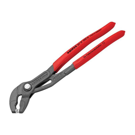 Knipex Spring Hose Clamp Pliers with Quick-Set Adjustment 250mm Knipex - RockBottom Northampton