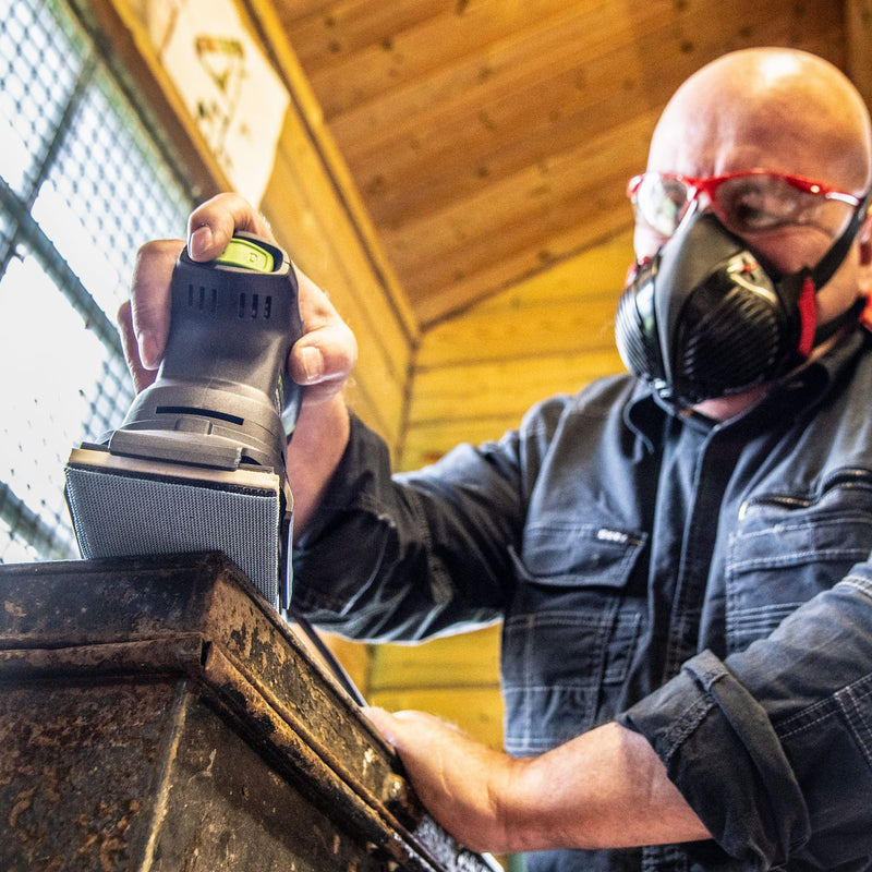 AB/133/120P - 80 x 133mm 120G Pro Mesh Sanding Pad, 5 Pack