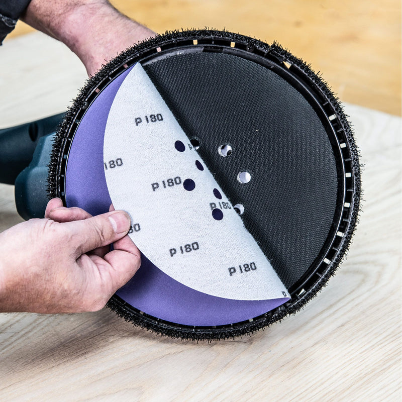 AB/225/240A - 225mm 240G Drywall Sanding Disc, 10 Pack