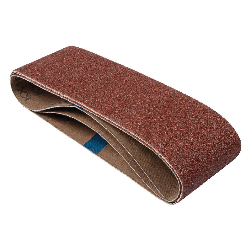 AB/B75A/60A - Sanding Belt 60 Grit 75mm x 533mm 3pc