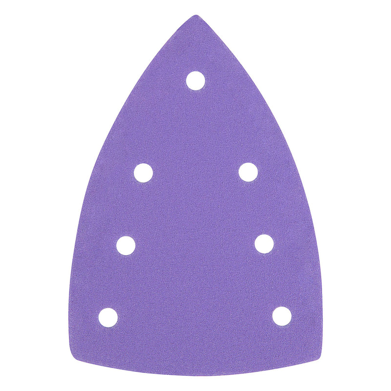 AB/DET1/120A - 100 x 150mm 7-Hole 120G Detail Sanding Pad, 10 Pack