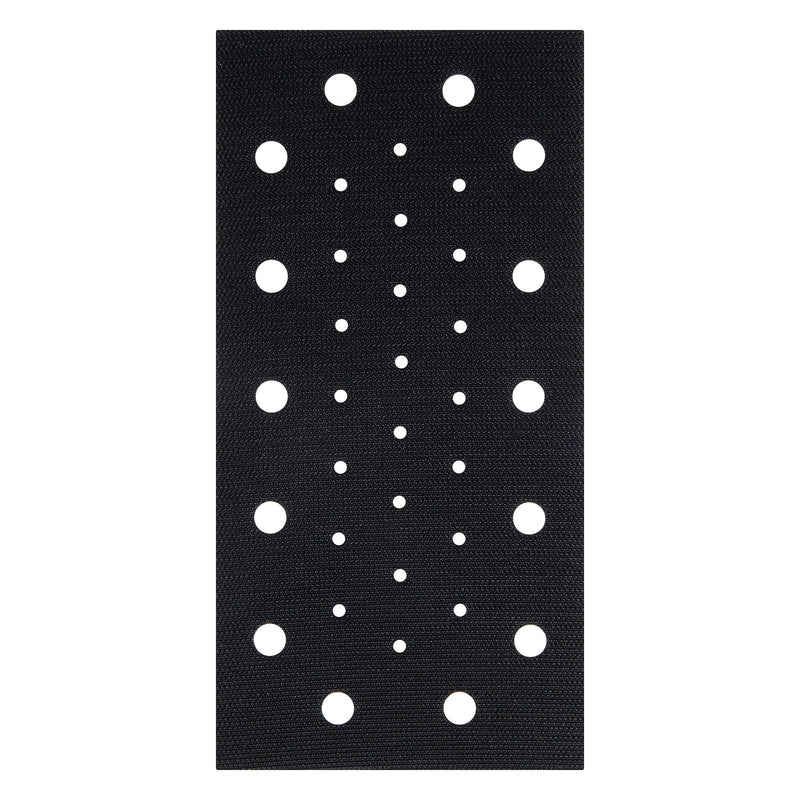 AB/HLF/M7/P - 115 x 230mm 80G/120G/180G Pro Mesh Half Sheet Sanding Pads with Pad Saver, 7 Pack