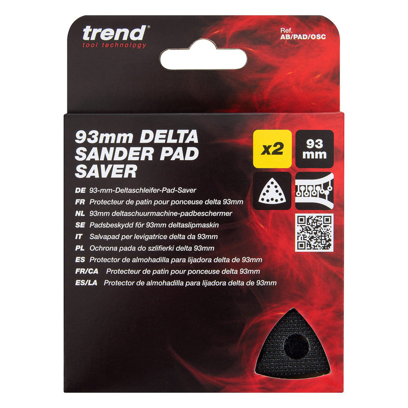 AB/PAD/OSC - 93mm Delta Sander Pad Saver, 2 Pack