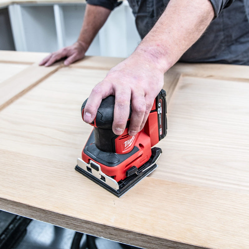 AB/QTR1/60Z - 115 x 107mm 6-Hole 60G Quarter Sheet Sanding Pad, 10 Pack