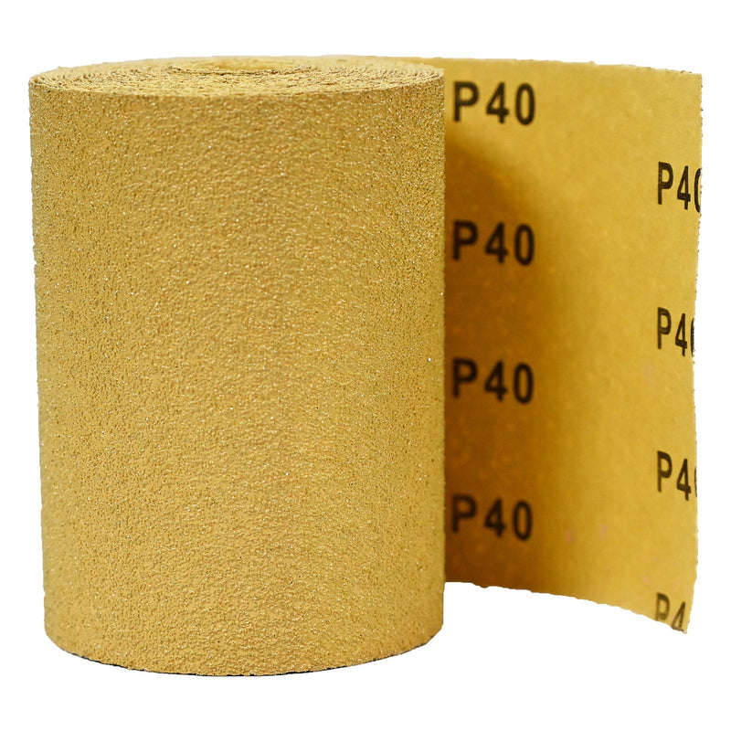 AB/R115/40A - 115mm x 5m 40 Grit Aluminium Oxide Sanding Roll