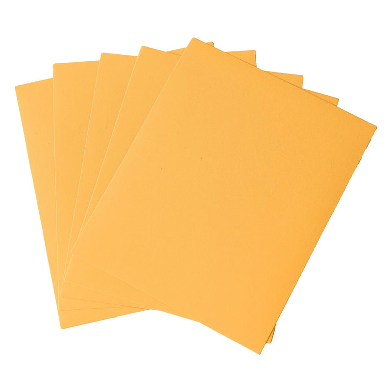 AB/S230/240A - 230 x 280mm 240 Grit Aluminium Oxide Sanding Sheets, 5 Pack