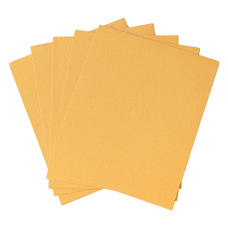 AB/S230/80A - 230 x 280mm 80 Grit Aluminium Oxide Sanding Sheets, 5 Pack