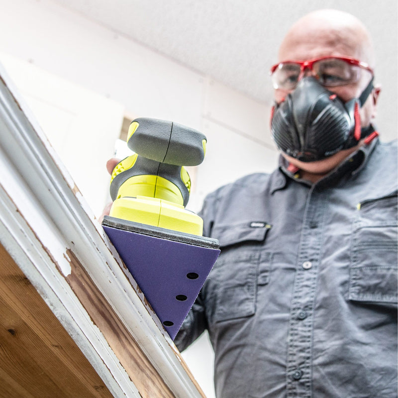 AB/THD/40Z - 93 x 185mm 40G Third Sheet Sanding Pad, 10 Pack