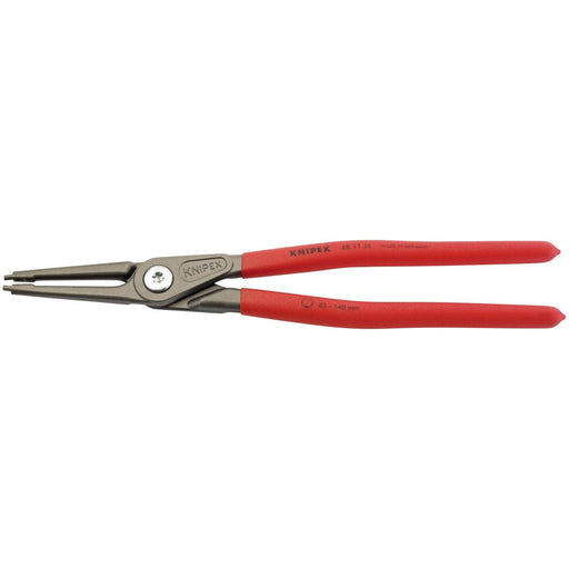 Draper 75081 KNIPEX 48 11 J4 SB Precision Circlip Pliers For Internal Circlips In Bore Holes, 320mm