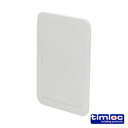Timloc Access Panel Plastic Clip Fit White