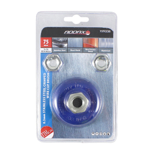 TIMCO Angle Grinder Cup Brush Crimped