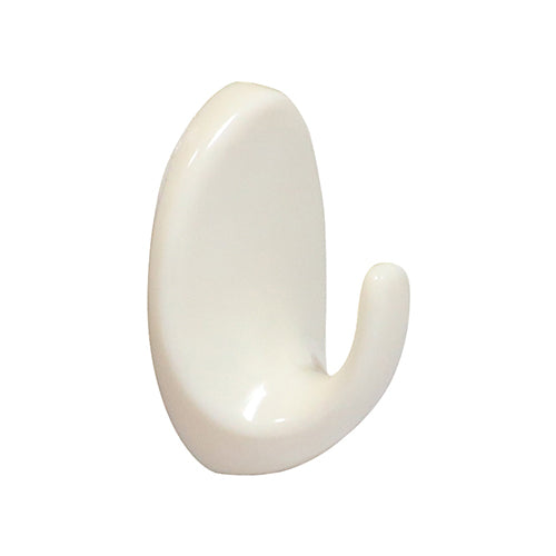 TIMCO Oval Self-Adhesive Hooks - Small