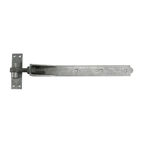 TIMCO Adjustable Band & Hook on Plates Hinges Black - 1200mm