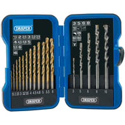 Draper Metric Combined HSS and Masonry Drill Bit Set (17 Piece) 18551 Draper - Town Tools 