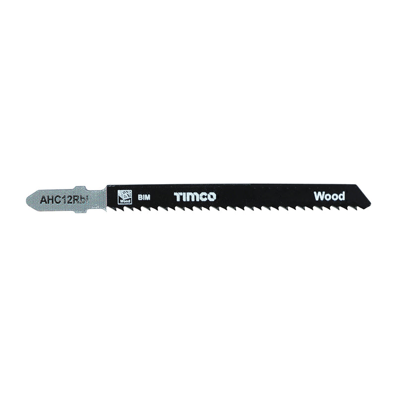 TIMCO Jigsaw Blades Wood Cutting Bi-Metal Blades - T101BF