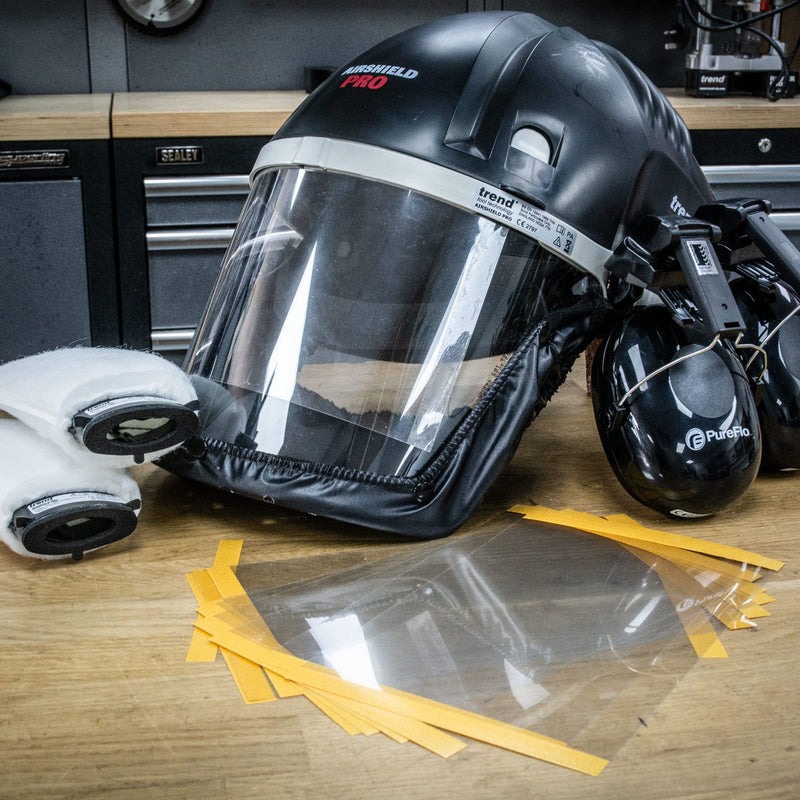 AIR/PRO/D6/E - Airshield Pro bundle with filters and ear defenders