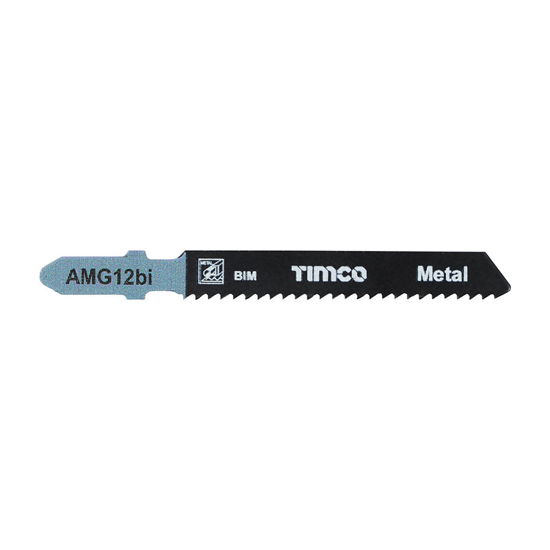 TIMCO Jigsaw Blades Metal Cutting Bi-Metal Blades - T118AF