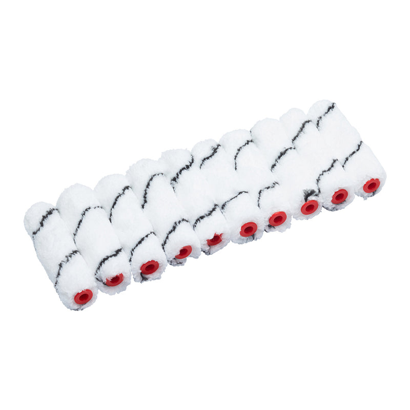 ProDec Advance 10pk Medium Pile Microfibre 4" Mini Rollers