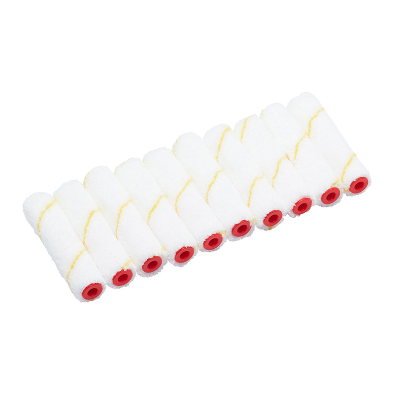 ProDec Advance 10pk Short Pile Microfibre 4" Mini Rollers