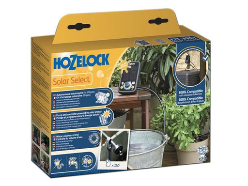 Hozelock Solar Select Irrigation Kit Hozelock - RockBottom Northampton