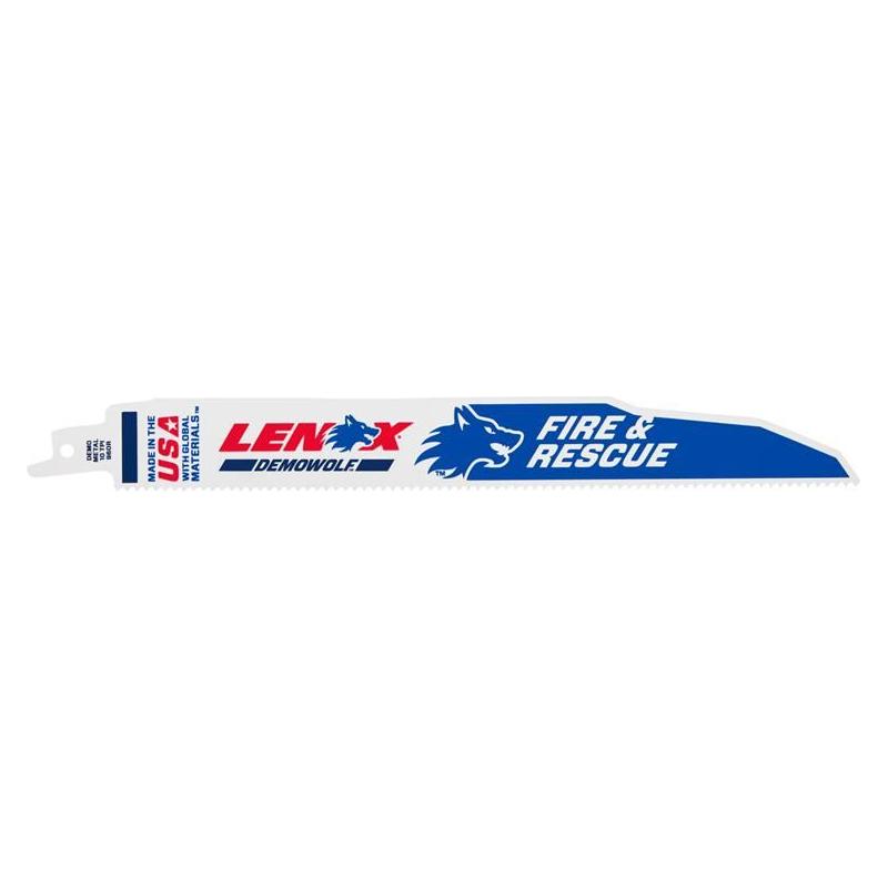 Lenox DemoWolf Reciprocating Saw Blade 229 x 25 x 1.6mm 18 TPI (Pack 5) LENOX - RockBottom Northampton